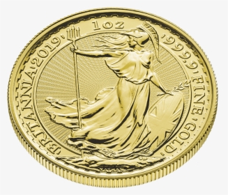 Britannia 2019 1 Oz Gold Coin - 2019 Britannia, HD Png Download, Transparent PNG