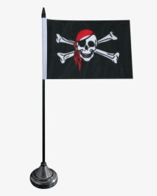 Pirate With Bandana Table Flag - London, HD Png Download, Transparent PNG