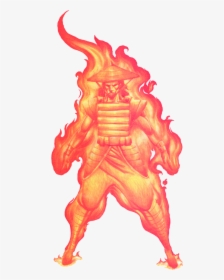 Mkm Fire God - Mortal Kombat Mythologies Sub Zero Fire God, HD Png Download, Transparent PNG