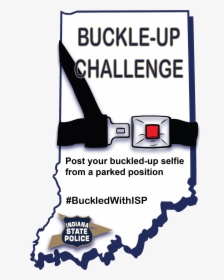 Seat Belt Challenge - Indiana State Police, HD Png Download, Transparent PNG