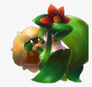 Pokemon Lilligant And Whimsicott, HD Png Download, Transparent PNG