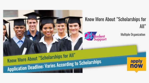 Know More About “scholarships For All” - Scholarship For Minority Student, HD Png Download, Transparent PNG