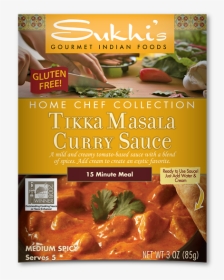 Tikka Masala Curry Sauce - Sukhis Tikka Masala Sauce, HD Png Download, Transparent PNG