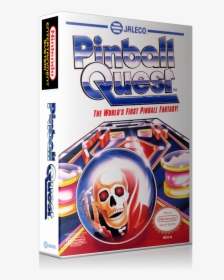 Nes Pinball Quest Retail Game Cover To Fit A Ugc Style - Pinball Quest Nes Cover, HD Png Download, Transparent PNG
