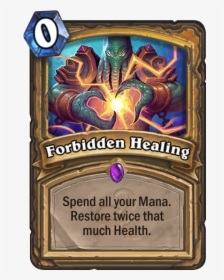 Hearthstone Forbidden Healing, HD Png Download, Transparent PNG