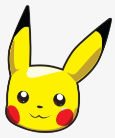 Pokemon Transparent Head - Pikachu Head Png, Png Download, Transparent PNG