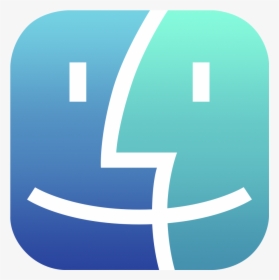 Mac Finder Icon Ios - Mac Ios Icon, HD Png Download, Transparent PNG