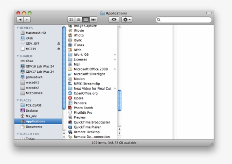Mac Computer File Organization, HD Png Download, Transparent PNG