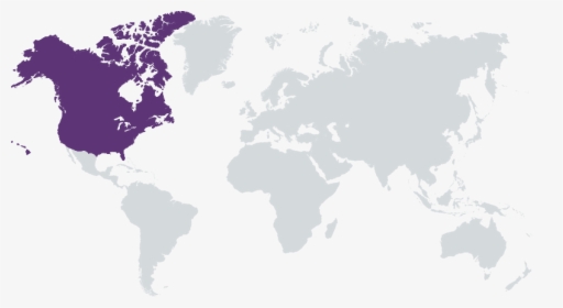 World Map Purple Debt Financing, HD Png Download, Transparent PNG