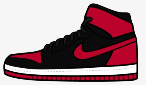 Aj1 Banned - Jordan Shoe Emoji, HD Png Download, Transparent PNG