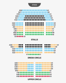 Martin S Theatre Seating Plan - Circle, HD Png Download, Transparent PNG
