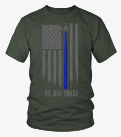 Us Air Force F22 Thin Blue Contrail Flag Shirt Free - Best Bass Fishing T Shirt, HD Png Download, Transparent PNG