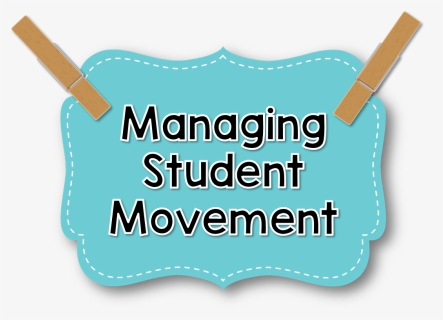 Managing Student Movement , Transparent Cartoons, HD Png Download, Transparent PNG