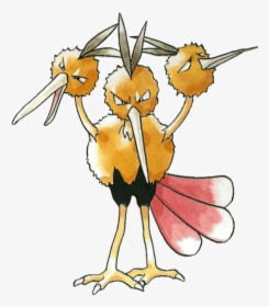 Dodrio Pokemon Red, HD Png Download, Transparent PNG