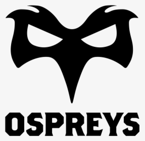 Ospreys Rugby Ball Clipart , Png Download - Ospreys Rugby Logo Png, Transparent Png, Transparent PNG