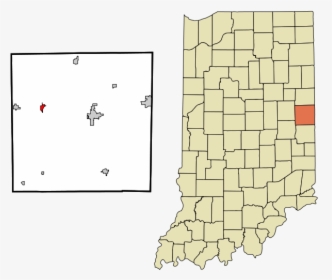 Randolph County Indiana Incorporated And Unincorporated - West Lafayette Indiana County, HD Png Download, Transparent PNG