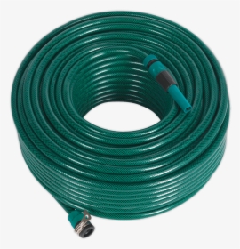 Water Hose 80m With Fittings - Wire, HD Png Download, Transparent PNG