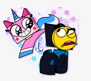 Unikitty Y Master Frown Png, Transparent Png, Transparent PNG