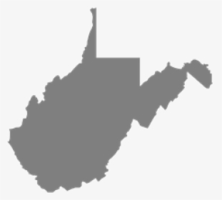 West Virginia Distillery Map - West Virginia State Silhouette, HD Png Download, Transparent PNG