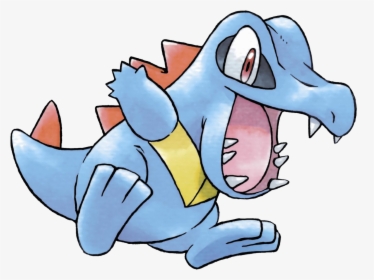 Totodile Png -totodile - Totodile Gold And Silver, Transparent Png, Transparent PNG