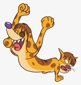Catdog By Gustavo - Cartoon, HD Png Download, Transparent PNG