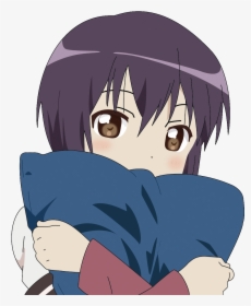 Hugging A Pillow , - Yuru Yuri Yui Funami, HD Png Download, Transparent PNG