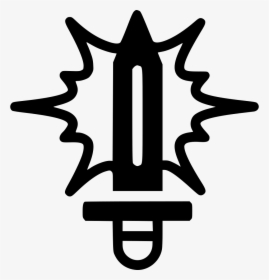 Illuminated Sword - Scalable Vector Graphics, HD Png Download, Transparent PNG
