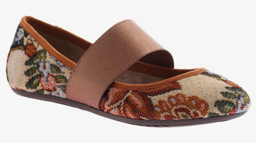 Reach In Yellow Tapestry Women S Ballet Flat - Sandal, HD Png Download, Transparent PNG