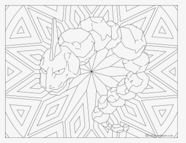 Mandala Pokemon Onix, HD Png Download, Transparent PNG