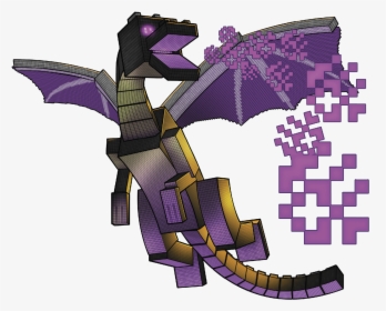 Minecraft Wallpaper Ender Dragon, HD Png Download, Transparent PNG
