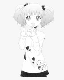Cute Anime Girl Base, HD Png Download, Transparent PNG