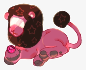 Lion Pink Mammal - Garnet A Lion From Steven Universe, HD Png Download, Transparent PNG