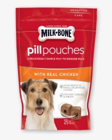Pill Pouches With Real Chicken - Milk Bone Pill Pouches, HD Png Download, Transparent PNG
