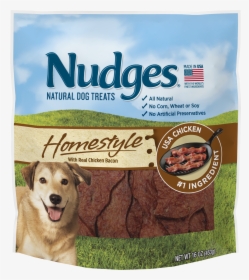Nudges Homestyle Chicken And Bacon Dog Treats, 16 Oz, HD Png Download, Transparent PNG