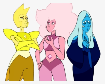 All Of The Diamonds In Steven Universe, HD Png Download, Transparent PNG
