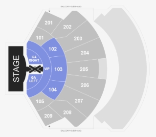 Zappos Theater Seating Chart, HD Png Download, Transparent PNG