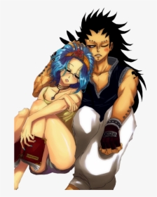 Lucy And Natsu And Gajeel And Levy, HD Png Download, Transparent PNG