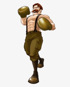Punch Out Characters Von Kaiser, HD Png Download, Transparent PNG