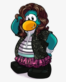 Girl Club Penguin Character, HD Png Download, Transparent PNG