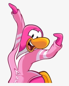 Club Penguin Pink Penguin, HD Png Download, Transparent PNG
