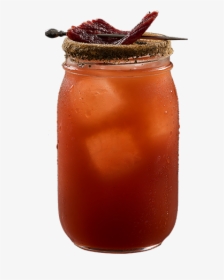 Caesar With Rye Whisky And Beef Jerky Garnish, HD Png Download, Transparent PNG