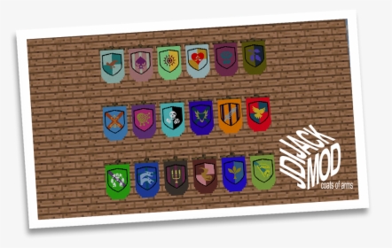 Minecraft Coat Of Arms, HD Png Download, Transparent PNG