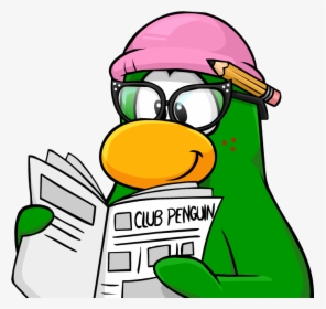 Write For Us - Club Penguin Penguin Reading, HD Png Download, Transparent PNG