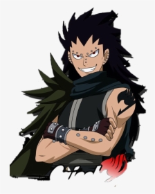 #fairytail #gajeel #dragonslayer #anime #funimation - Fairy Tail Gajeel, HD Png Download, Transparent PNG