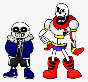Sans And Papyrus Rigs Updated By Needlefoxx, HD Png Download, Transparent PNG
