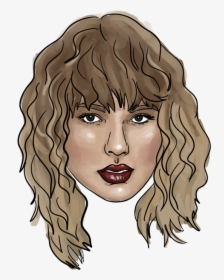 Taylor Swift Head Png - Illustration, Transparent Png, Transparent PNG