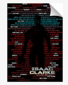 Isaac Clarke 1 Print - Graphic Design, HD Png Download, Transparent PNG