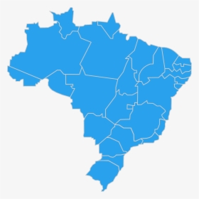 Brazil Map Png, Transparent Png, Transparent PNG