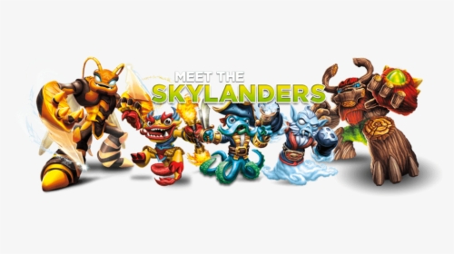 Official Skylanders Header - Activision Video Game Characters, HD Png Download, Transparent PNG