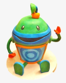 Team Umizoomis Bot Cake I Used 3 7in Cakes 1 6in Cake - Push & Pull Toy, HD Png Download, Transparent PNG